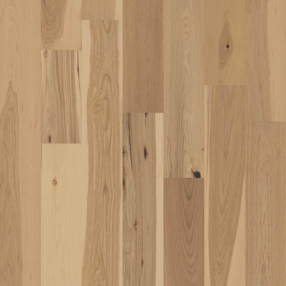 Plank Natural Hickory Medium Finish Hardwood