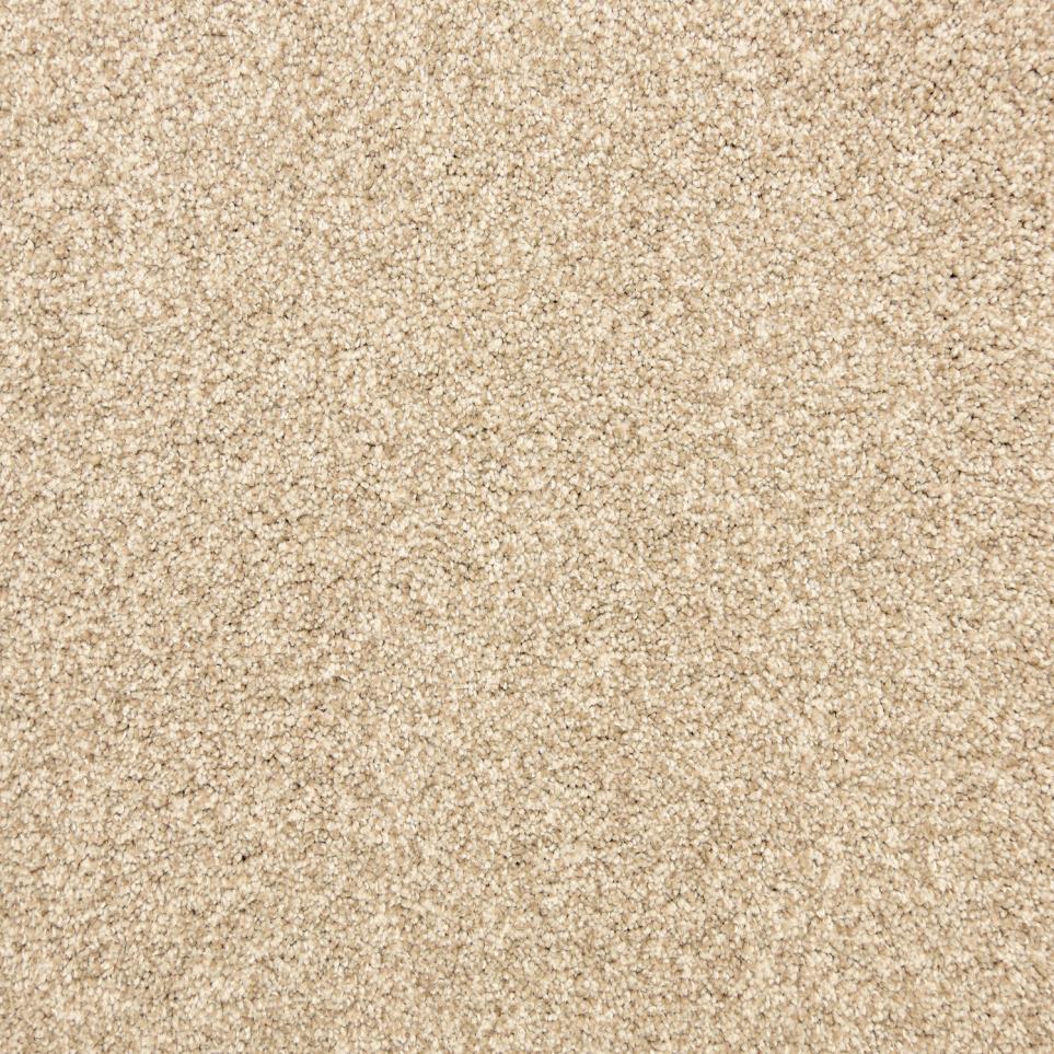 Textured Saxony Almond Beige/Tan Carpet