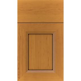 Square Ginger Black Glaze Glaze - Stain Square Cabinets