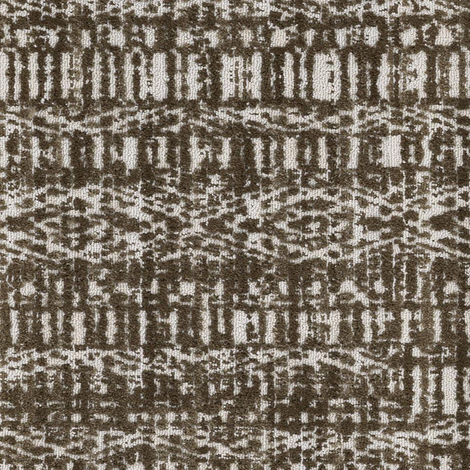 Pattern Log Cabin Brown Carpet