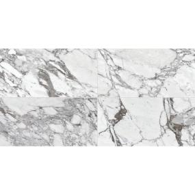 Tile Pearl Arabesque Matte White Tile