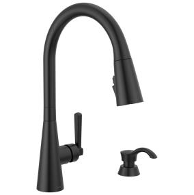 Kitchen Matte Black Black Faucets