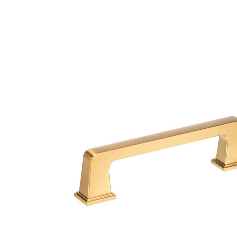 Pull Aurum Brushed Gold Brass / Gold Pulls