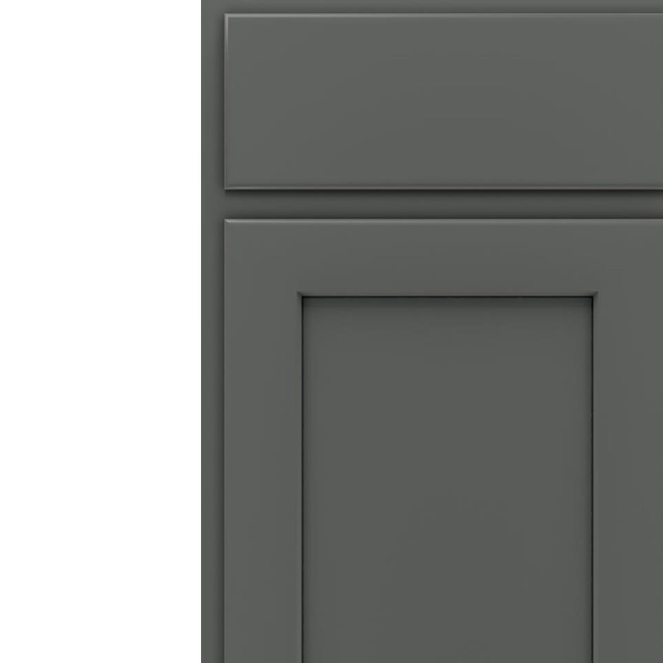 Square Galaxy Ebony Opaque Paint - Grey Square Cabinets