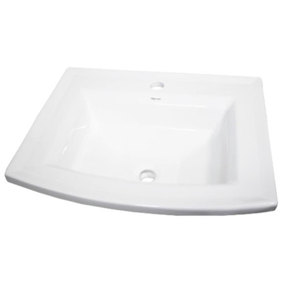 Bath Porcelain Enamel Glaze White  Bathroom Sinks
