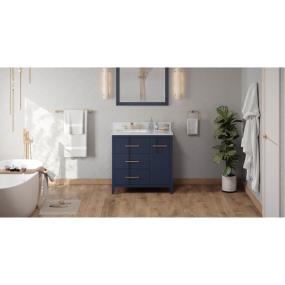 Base with Sink Top Hale Blue Blue / Purple Vanities