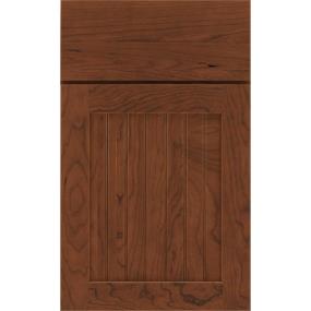 Square Tundra Dark Finish Square Cabinets