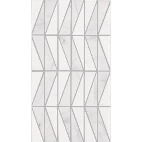 Mosaic Saran White Mix Gray Tile