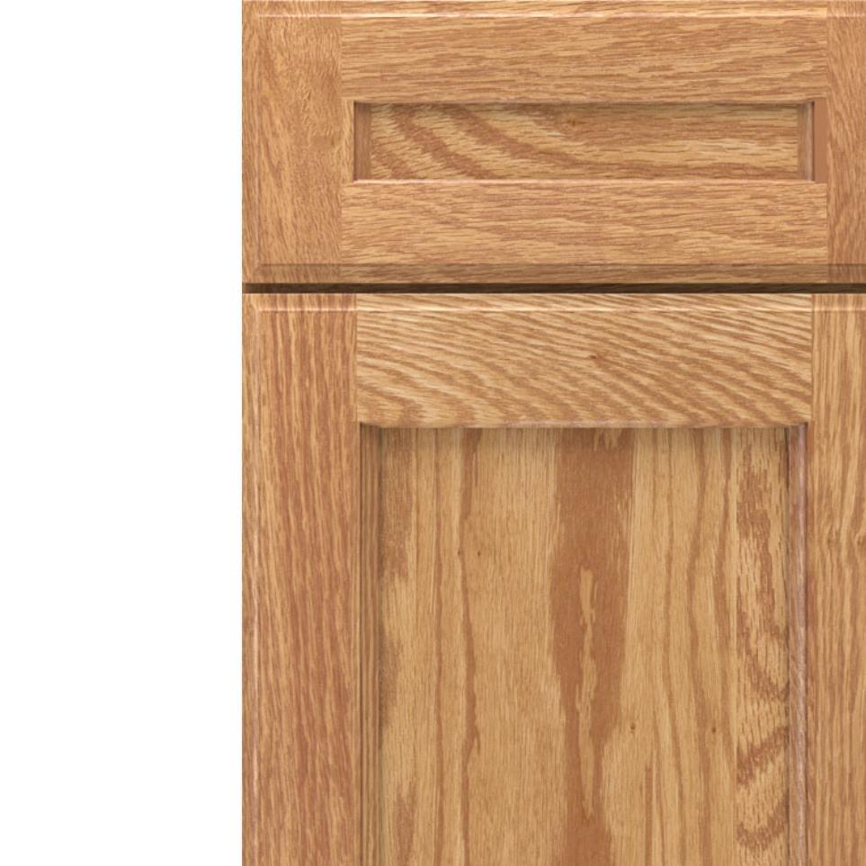 Square Natural Light Finish Square Cabinets