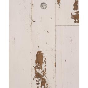 Plank Weathered Ivory White Light Finish Hardwood