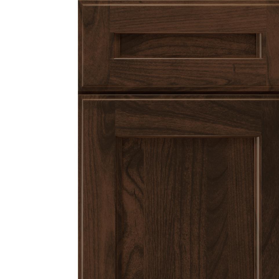 5 Piece Rodeo Dark Finish 5 Piece Cabinets