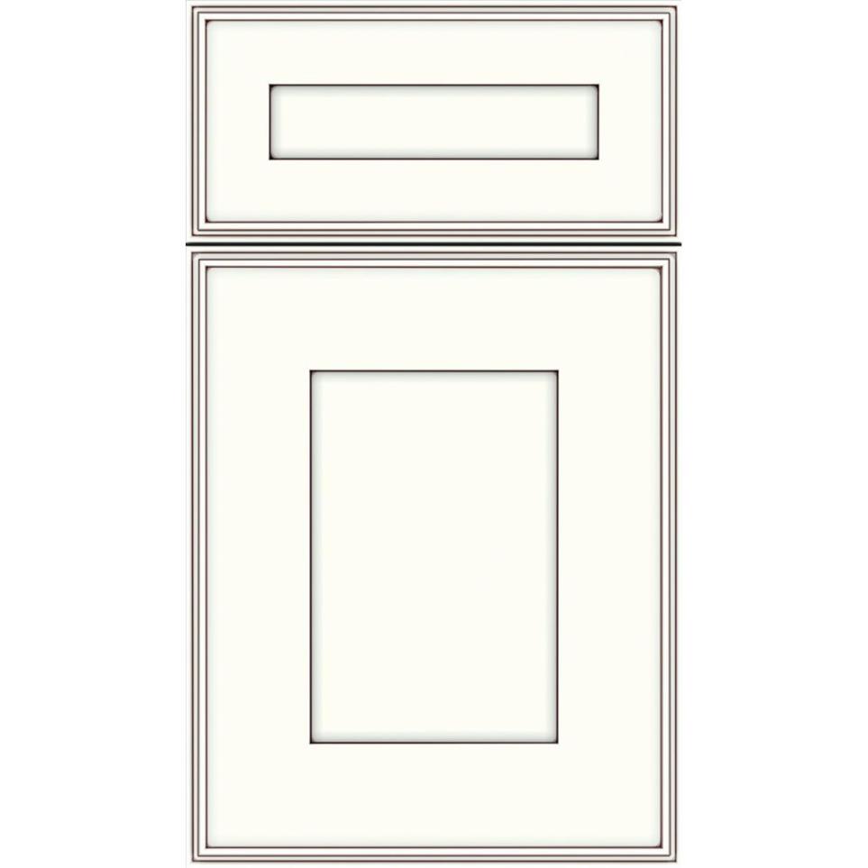 Square Alabaster Mocha Glaze Glaze - Paint Square Cabinets