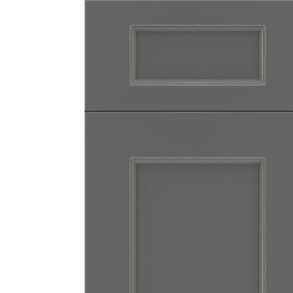 5 Piece Cloudburst Pewter Glaze Glaze - Paint 5 Piece Cabinets