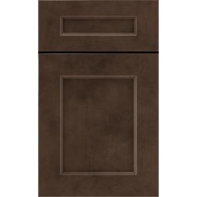 5 Piece Thatch Dark Finish 5 Piece Cabinets