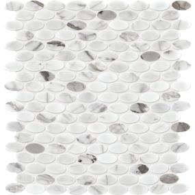 Mosaic Venetian Calacatta Polished Gray Tile