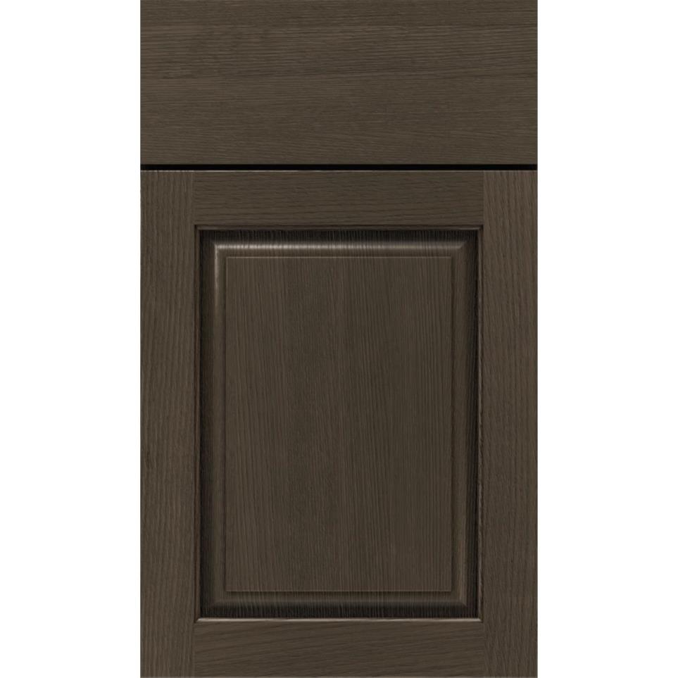 Square Boulder Dark Finish Square Cabinets