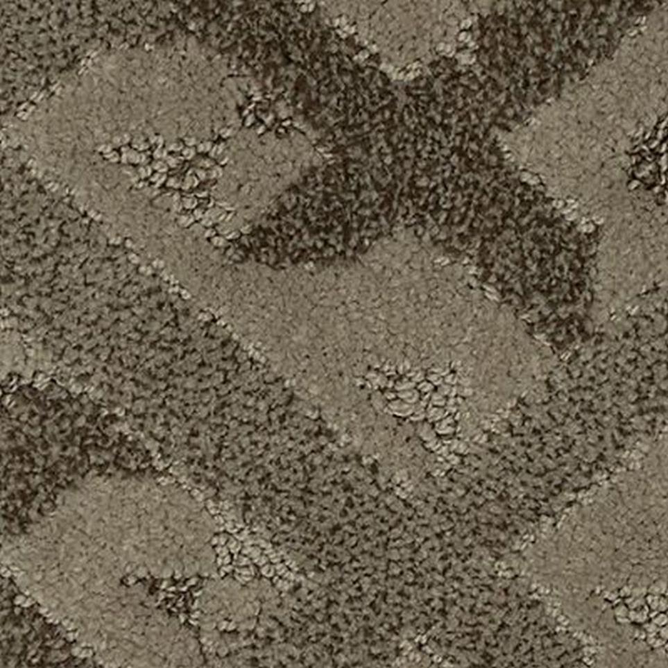 Pattern Iced Mocha Brown Carpet