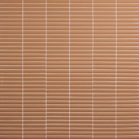 Mosaic Morganite Glossy Orange Tile
