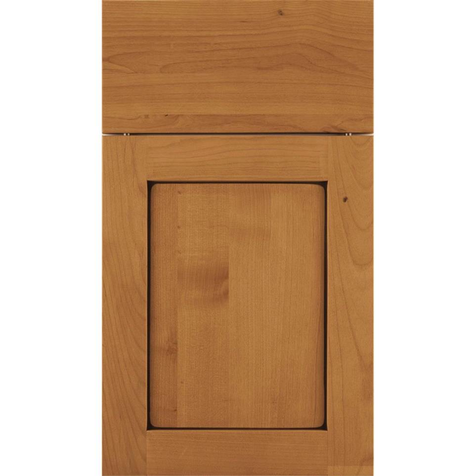 Square Ginger Mocha Glaze Glaze - Stain Square Cabinets