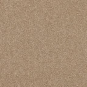 Textured Saxony Praline Brown Carpet