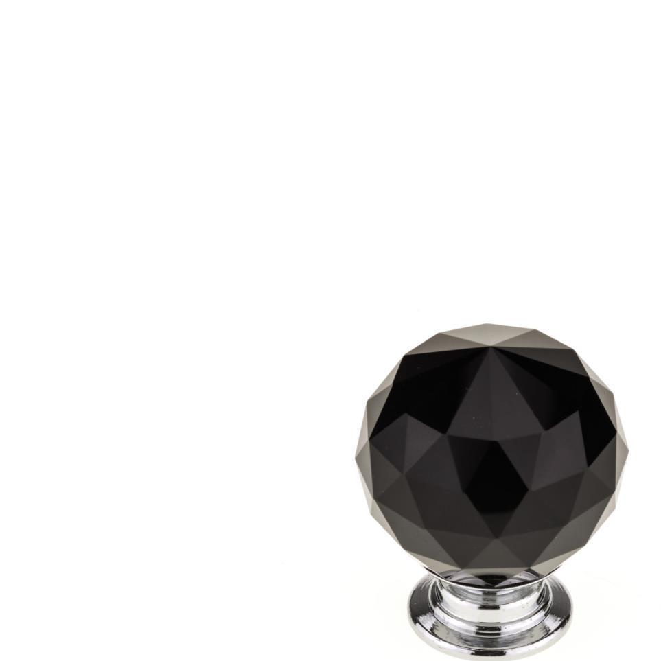 Knob Chrome / Black Chrome Knobs