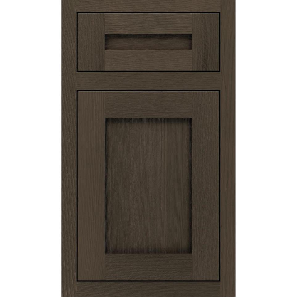 Inset Boulder Dark Finish Inset Cabinets