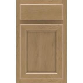 Square Buckskin Medium Finish Square Cabinets