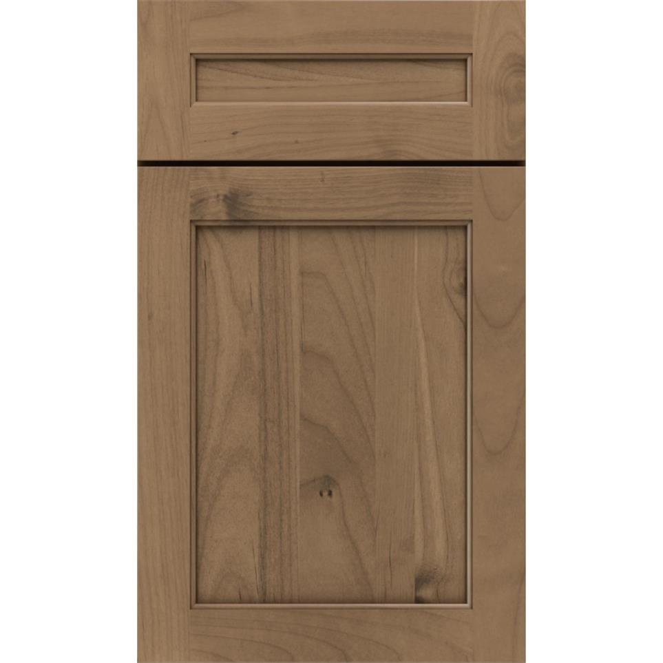 Square Gunny Medium Finish Square Cabinets