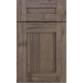 Square Elk Medium Finish Square Cabinets