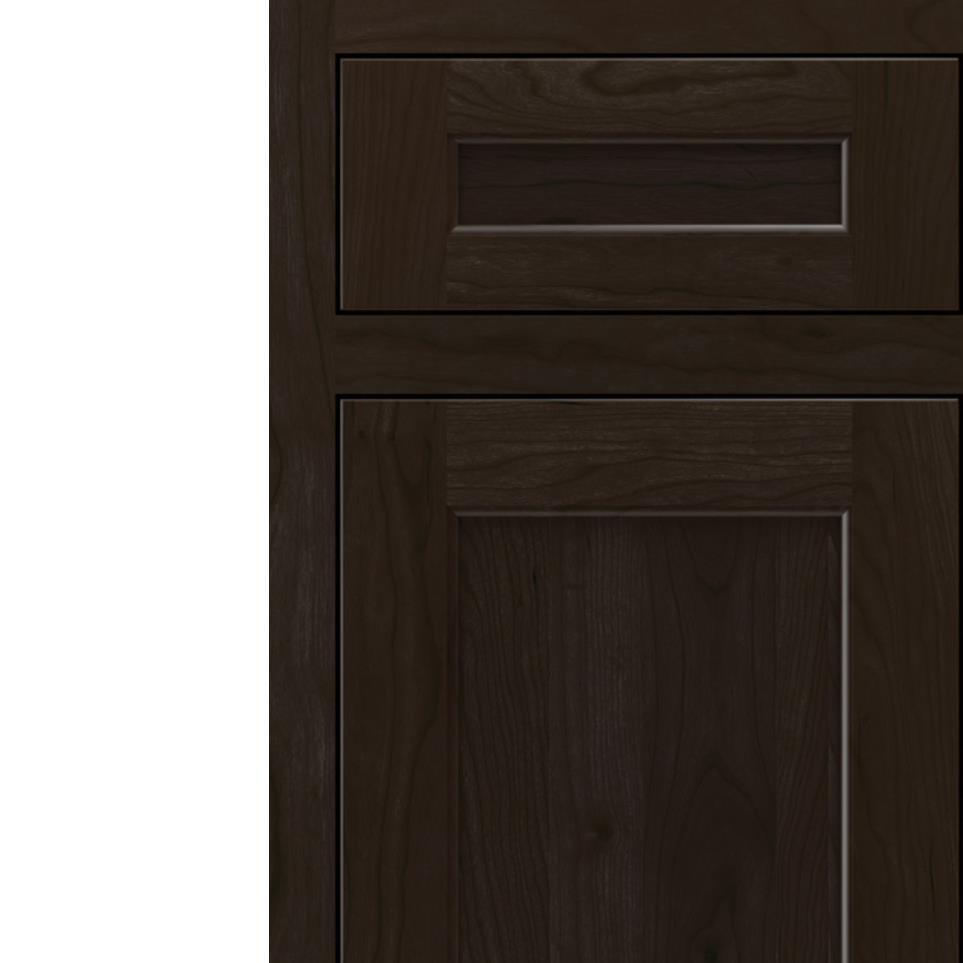 Inset Stout Dark Finish Inset Cabinets