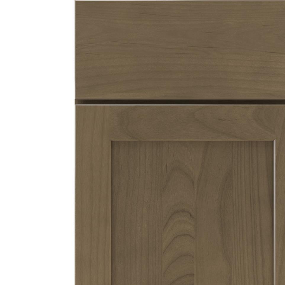 Square Morel Medium Finish Square Cabinets