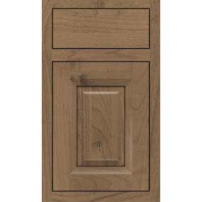 Square Gunny Medium Finish Square Cabinets