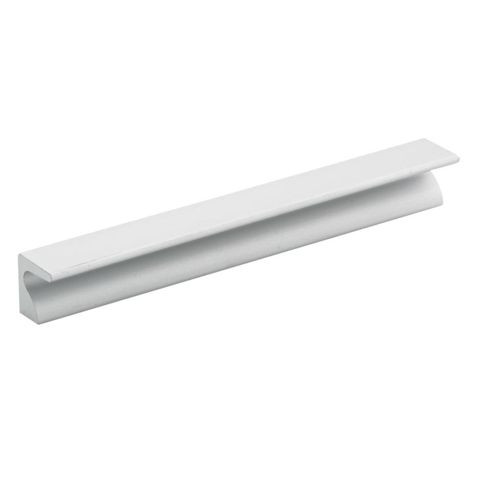 Pull Satin Aluminum White Pulls