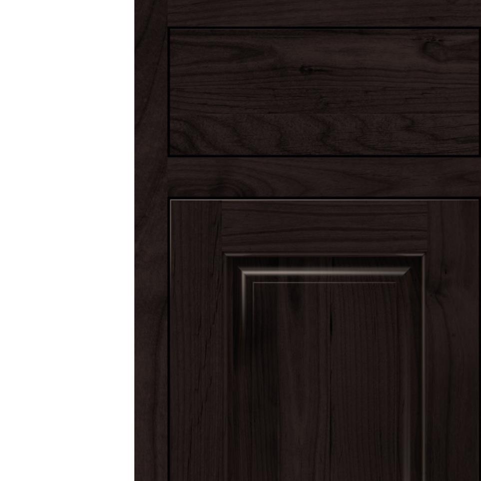 Inset Stout Dark Finish Inset Cabinets