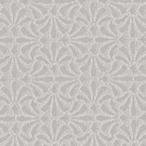 Pattern Chalked White Beige/Tan Carpet
