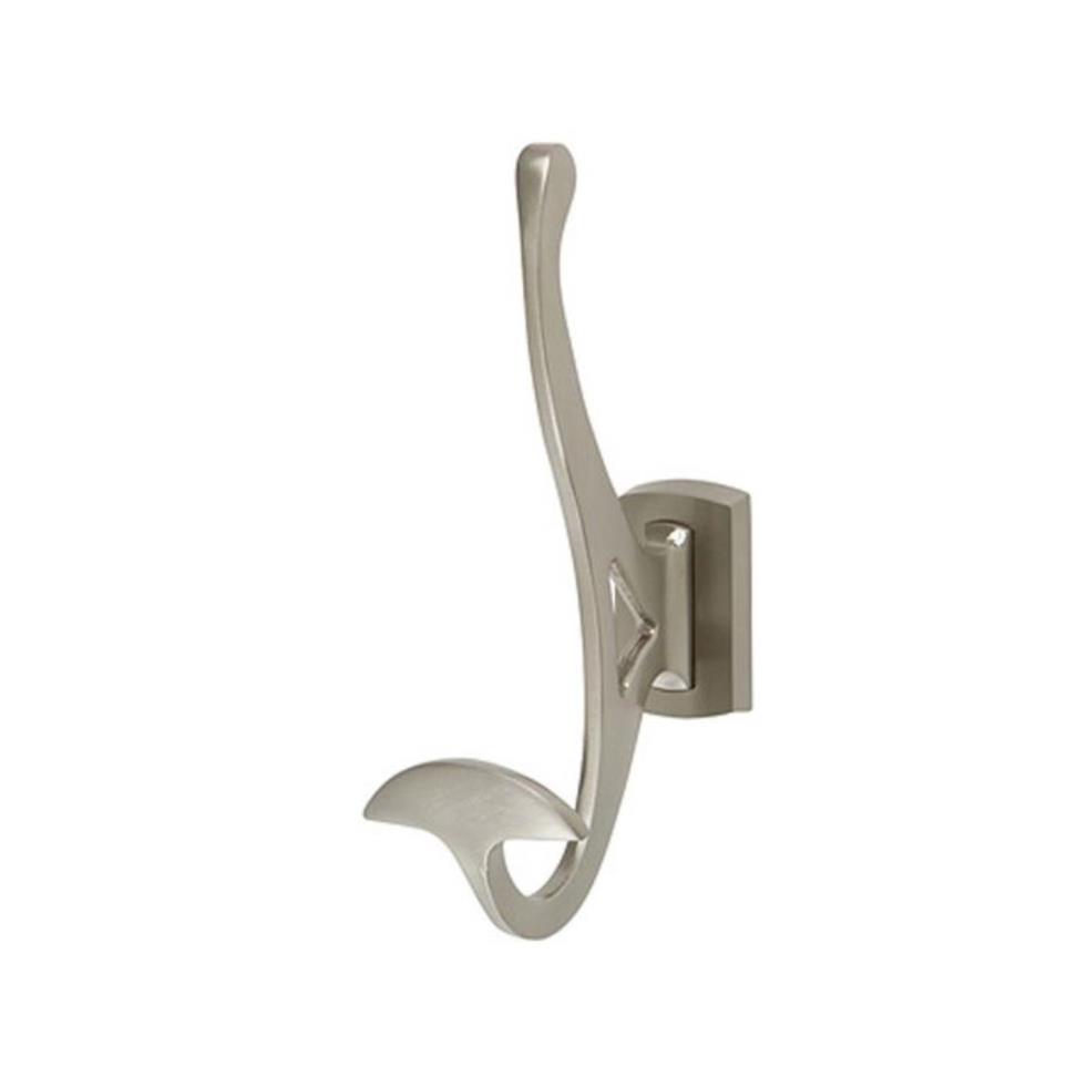 Hook Brushed Nickel Nickel Hooks and Latches