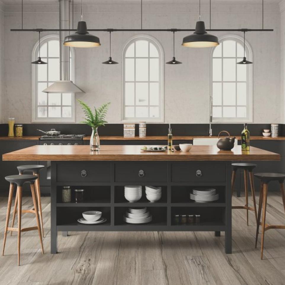 Tile Plank Ashton Woods Oak Light Finish Vinyl