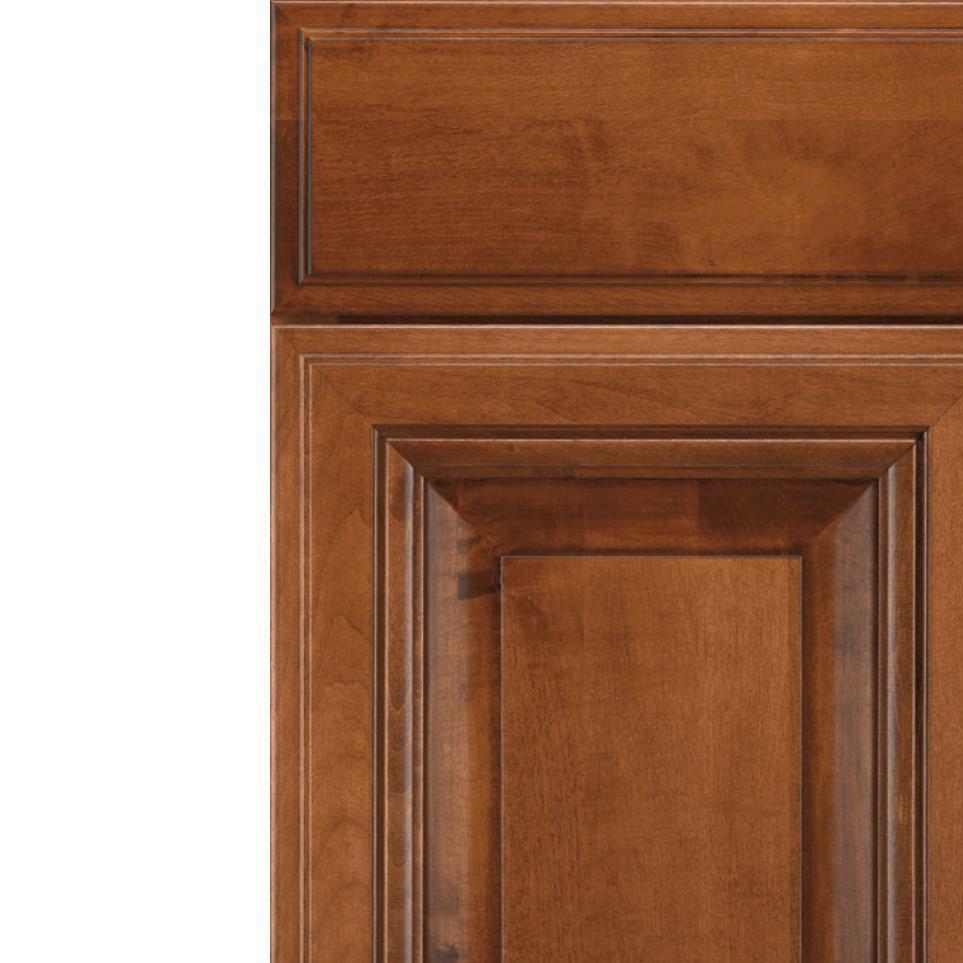 Square Suede Medium Finish Square Cabinets