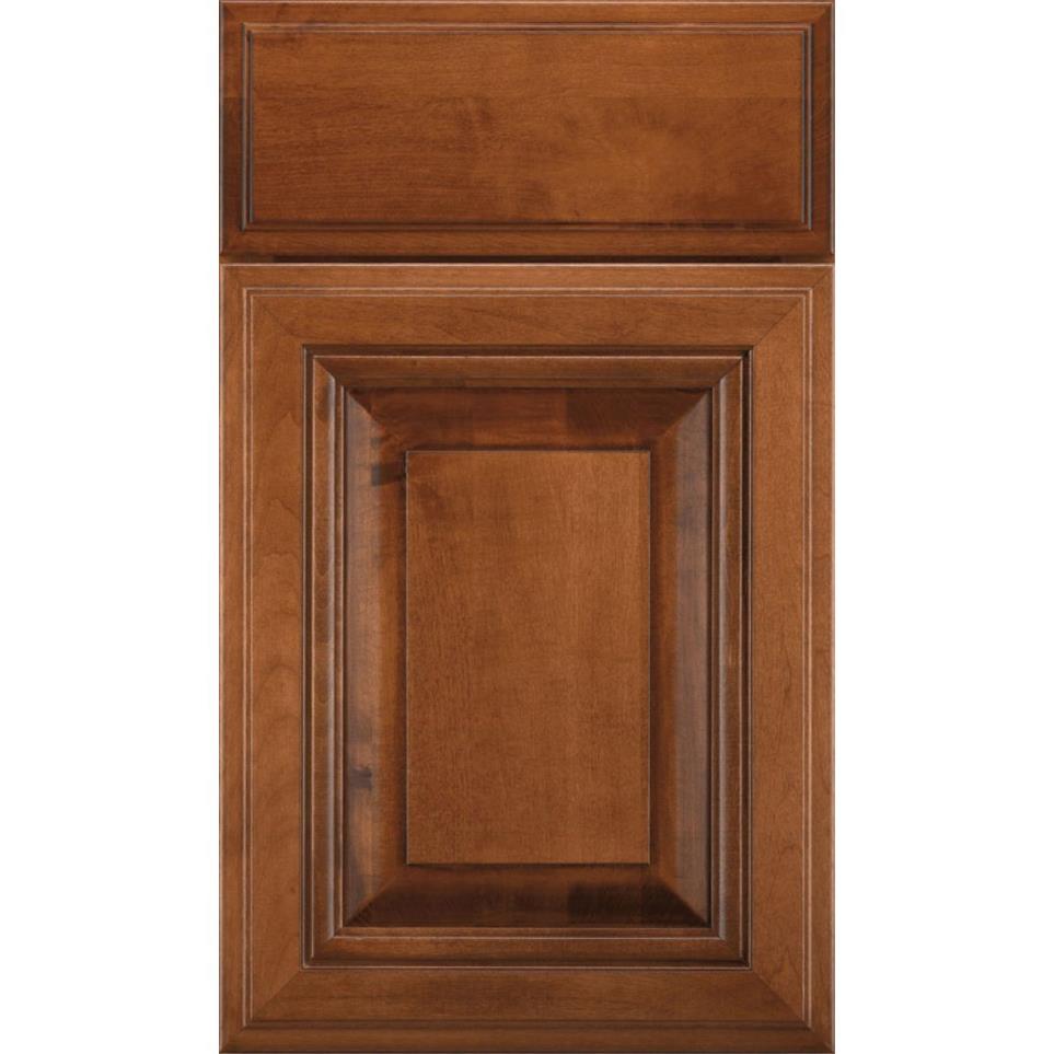 Square Suede Medium Finish Square Cabinets