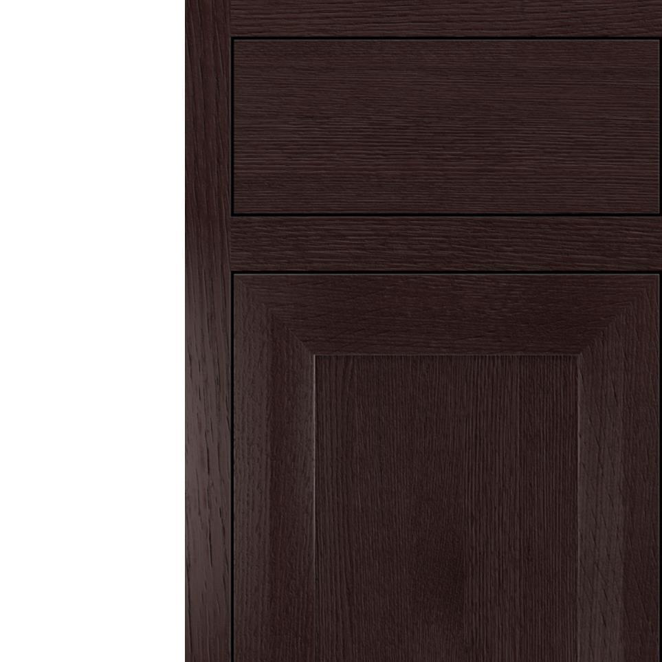 Inset Stout Dark Finish Inset Cabinets