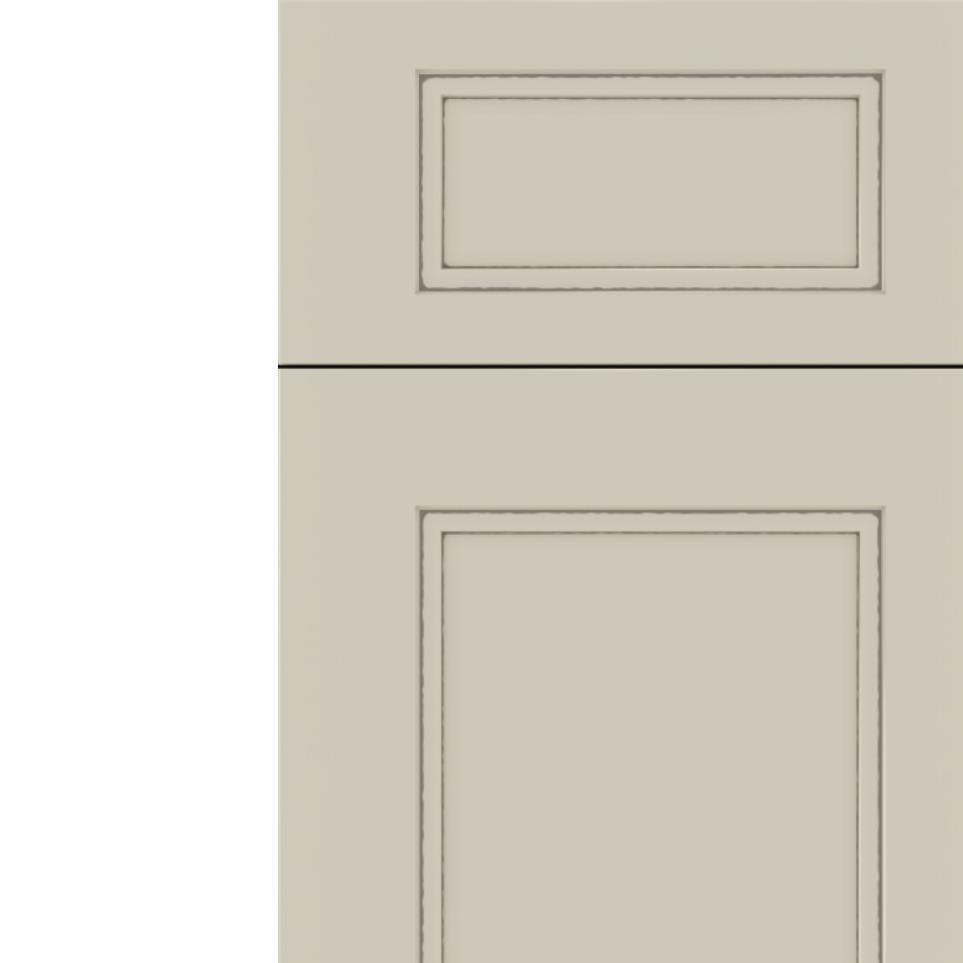 5 Piece Cirrus Pewter Glaze Glaze - Paint 5 Piece Cabinets