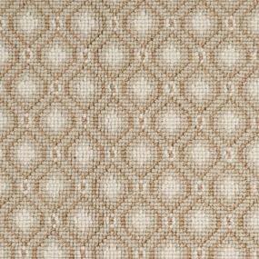 Woven White Sand Beige/Tan Carpet
