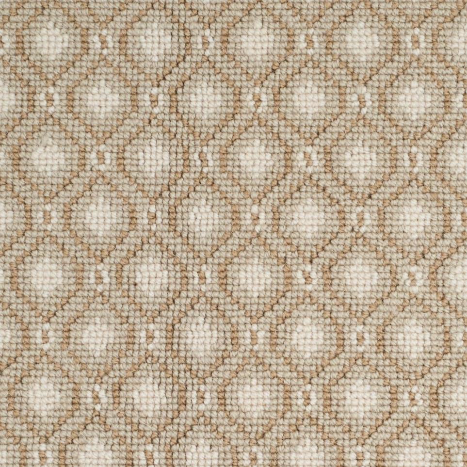 Woven White Sand Beige/Tan Carpet