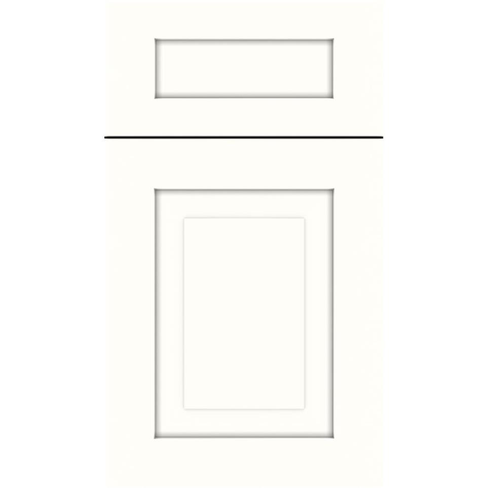 5 Piece Alabaster Paint - White 5 Piece Cabinets