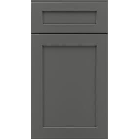 5 Piece Galaxy Ebony Opaque Paint - Grey 5 Piece Cabinets