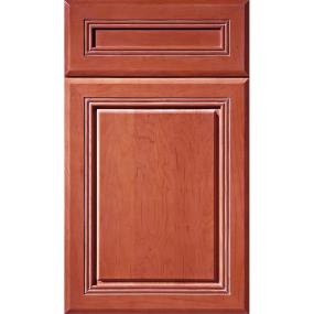 5 Piece Rye Toasted Almond Medium Finish 5 Piece Cabinets