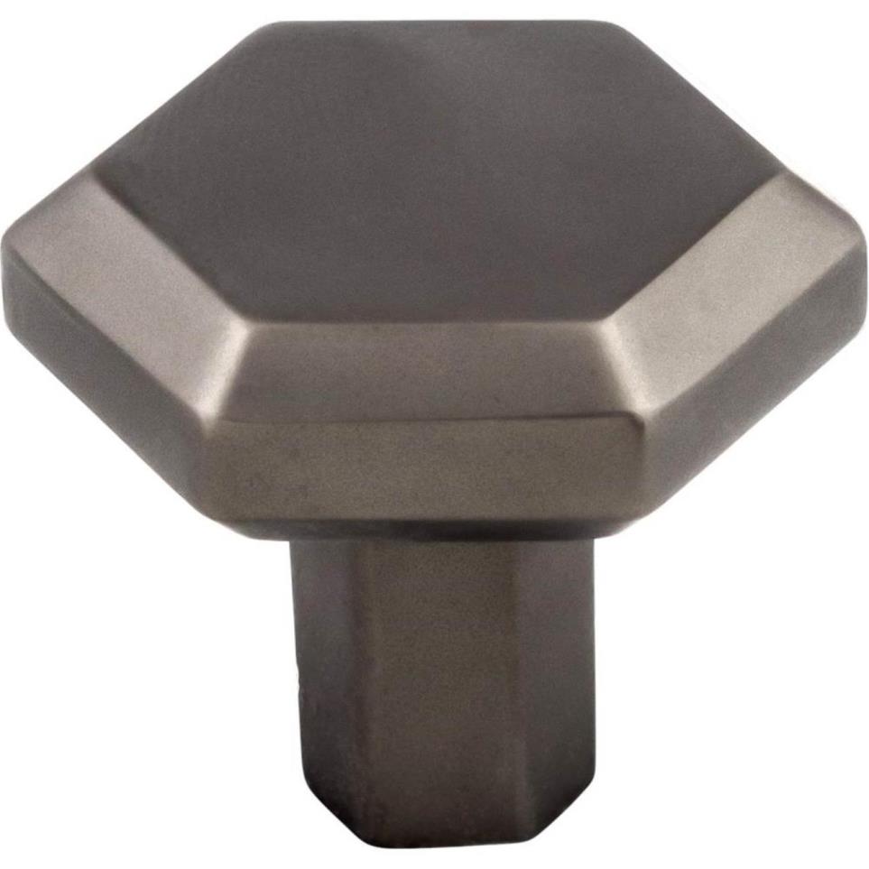 Knob Ash Gray Chrome Knobs