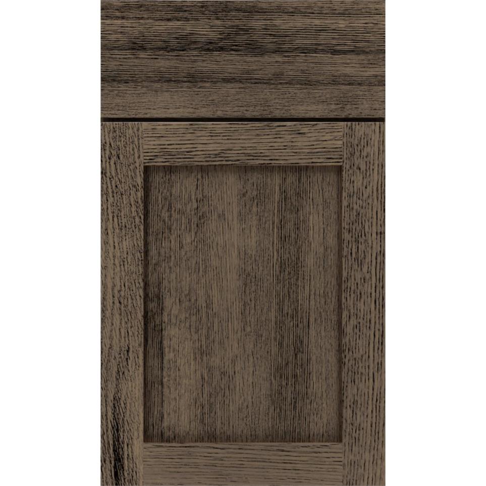 Square Cliff Relic Dark Finish Square Cabinets