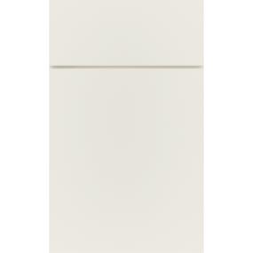 Slab Icy Avalanche Paint - White Slab Cabinets