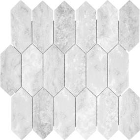 Glass Rg Carrarapicketmos Gray Tile